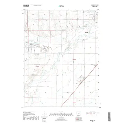 2019 Map of Milliken, 2019 Print