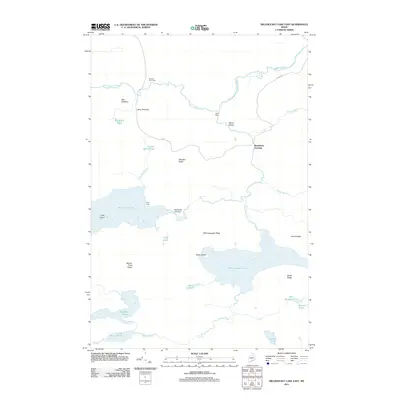 2011 Map of Millinocket Lake East, 2011 Print