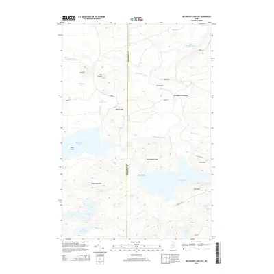 2014 Map of Millinocket Lake East, 2014 Print