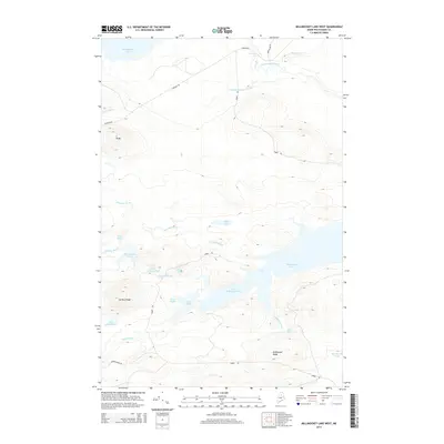 2014 Map of Millinocket Lake West, 2014 Print