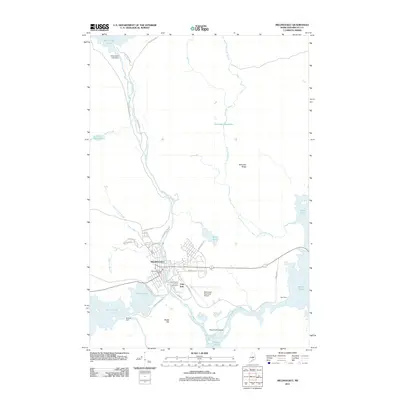 2011 Map of Millinocket, 2011 Print