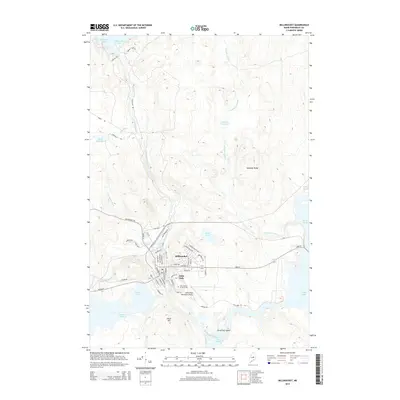 2014 Map of Millinocket, 2014 Print