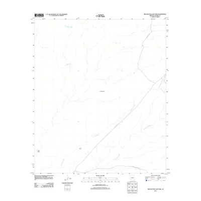 2011 Map of Million Dollar Tank, 2011 Print