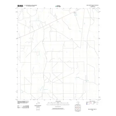 2010 Map of Mills Bennett NW, 2010 Print