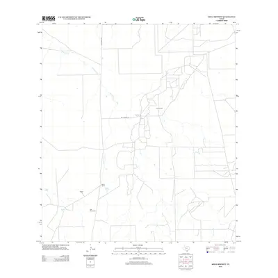 2013 Map of Mills Bennett, 2013 Print