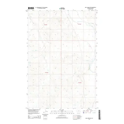 2014 Map of Mills Creek East, 2014 Print