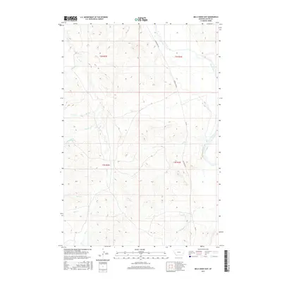 2017 Map of Mills Creek East, 2017 Print