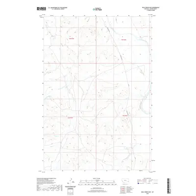 2020 Map of Mills Creek East, 2020 Print
