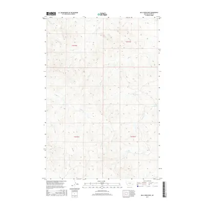 2017 Map of Mills Creek West, 2017 Print