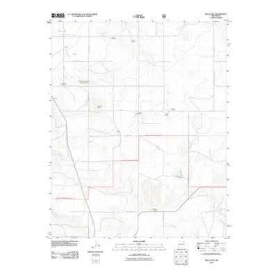 2011 Map of Mills East, 2011 Print