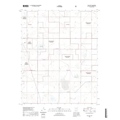 2020 Map of Mills East, 2020 Print