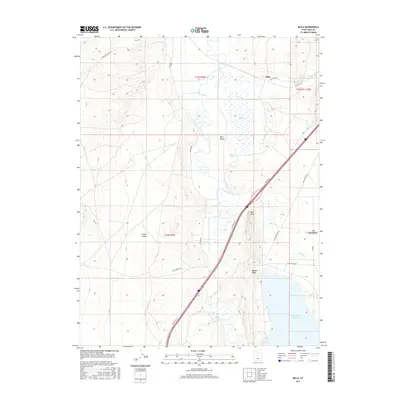 2017 Map of Mills, 2017 Print