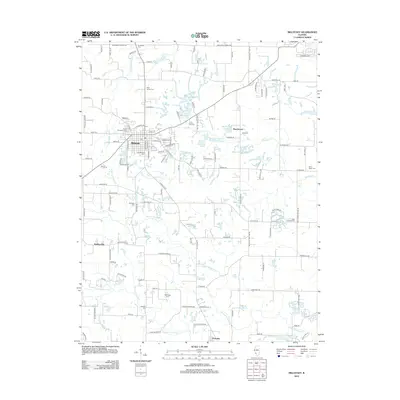 2012 Map of Millstadt, 2012 Print