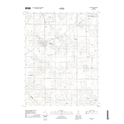 2018 Map of Millstadt, 2018 Print