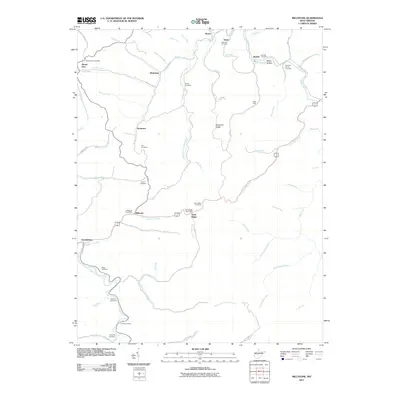 2011 Map of Millstone, 2011 Print