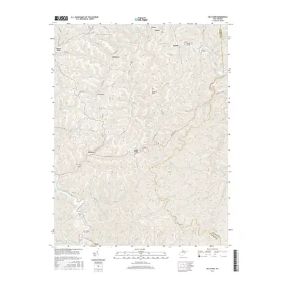 2016 Map of Millstone, 2016 Print