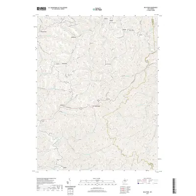 2019 Map of Millstone, 2019 Print