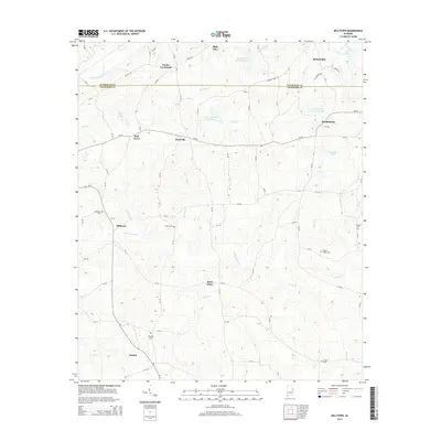 2014 Map of Milltown, 2014 Print