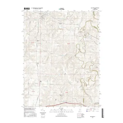 2016 Map of Milltown, 2016 Print