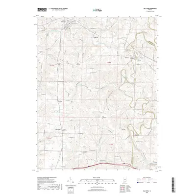 2019 Map of Milltown, 2019 Print