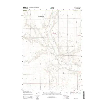 2015 Map of Milltown, 2015 Print
