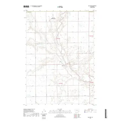 2017 Map of Milltown, 2017 Print