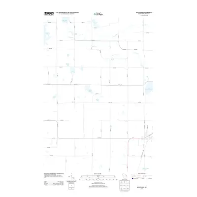 2013 Map of Milltown, 2013 Print