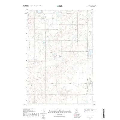 2018 Map of Milltown, 2018 Print