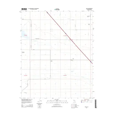 2015 Map of Millux, 2015 Print
