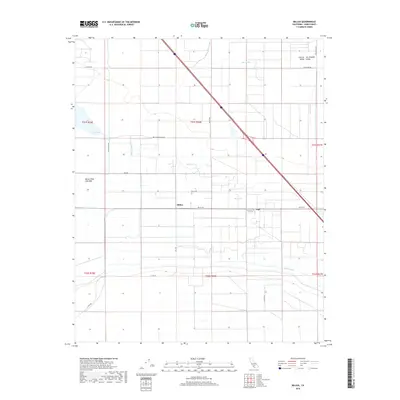 2018 Map of Millux, 2018 Print