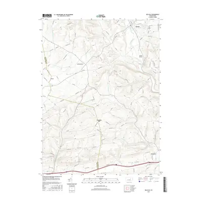 2016 Map of Millville, 2016 Print