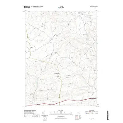 2019 Map of Millville, 2019 Print