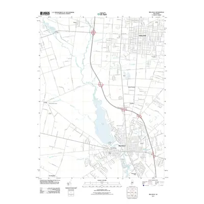 2011 Map of Millville, 2011 Print