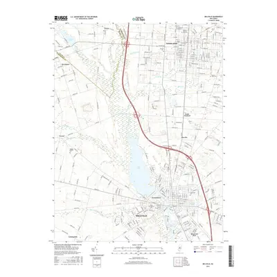 2016 Map of Millville, 2016 Print