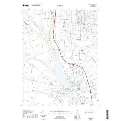 2019 Map of Millville, 2019 Print