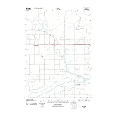2010 Map of Milner, 2010 Print