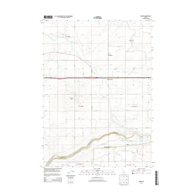 2013 Map of Milner, 2013 Print