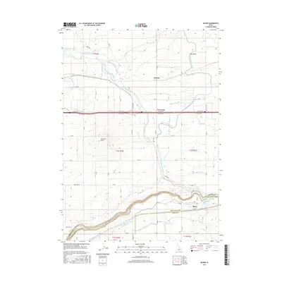 2017 Map of Milner, 2017 Print