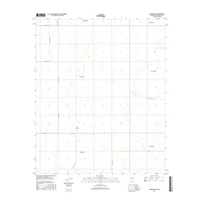 2017 Map of Milnesand NW, 2017 Print