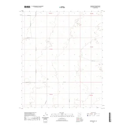 2020 Map of Milnesand NW, 2020 Print