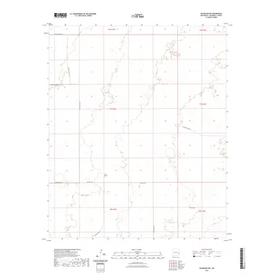 2023 Map of Milnesand NW, 2023 Print