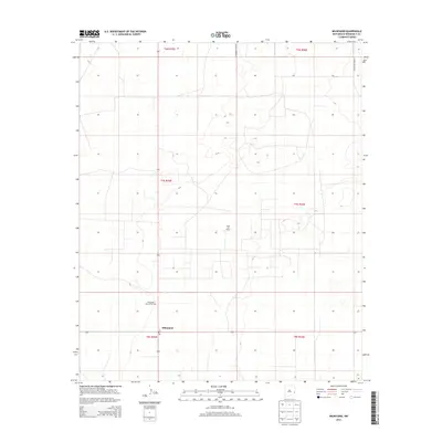 2013 Map of Milnesand, 2013 Print