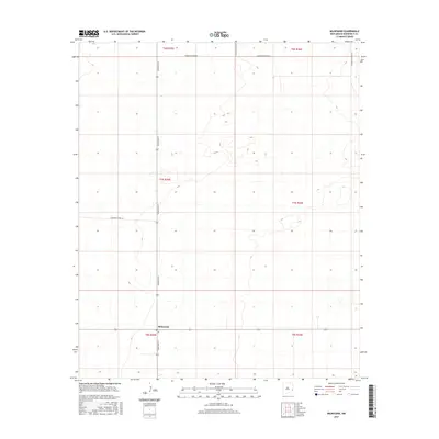 2017 Map of Milnesand, 2017 Print