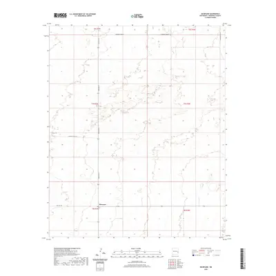 2020 Map of Milnesand, 2020 Print