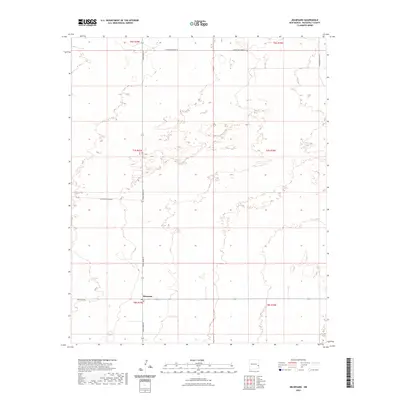 2023 Map of Milnesand, 2023 Print