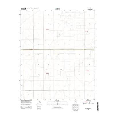2013 Map of Milnesand SW, 2013 Print
