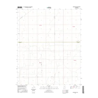 2017 Map of Milnesand SW, 2017 Print