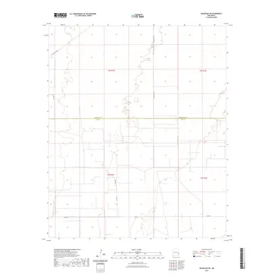 2023 Map of Milnesand SW, 2023 Print