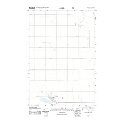 2011 Map of Milnor, 2011 Print