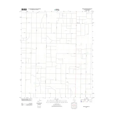 2012 Map of Milo Center, 2012 Print